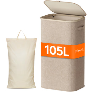 Lifewit 105L Large Laundry Basket with Lid