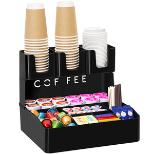 Lifewit 2-tier Coffee Station Organizer Caddy for Countertop