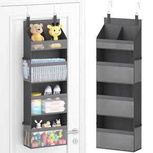 Lifewit 4 Tier Over the Door Diaper Organizer for Nursery