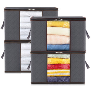 Lifewit Large Garment Storage Bag Box With Lid
