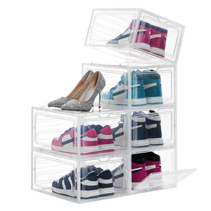 Stackable Shoe Storage Boxes